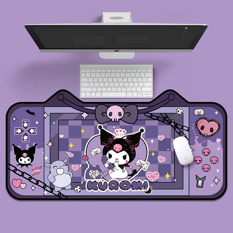 Sanrio Kuromi Mouse Pad | Non-Slip Table Mat