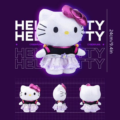 Sanrio Hello Kitty Cyberpunk Stuffed Toy Animal Sanrio High-End Cyberpunk Series Plushies