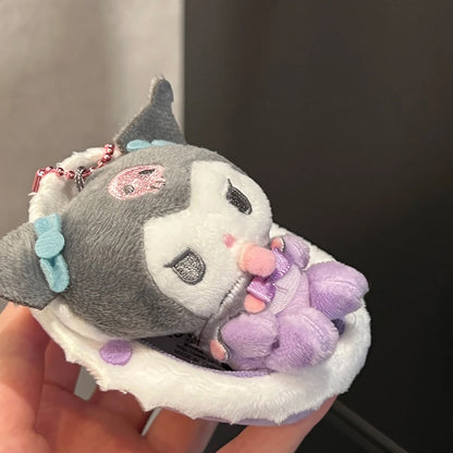 Sanrio Kuromi Baby Series Plush Toy Keychain