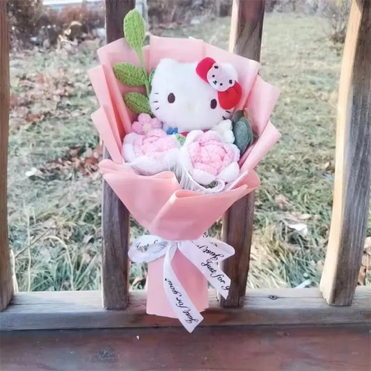 Sanrio Hello Kitty Plush Bouquet with Flower