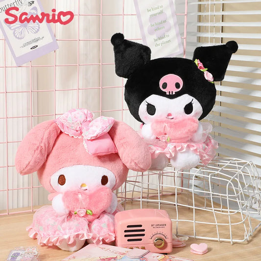 Sanrio Stuffed Doll with Love Cinnamoroll | Kuromi | Melody 20CM