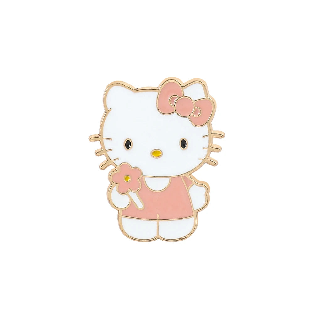 pink Hello Kitty Badges