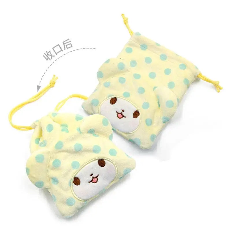 Sanrio Character Plush Drawstring bag