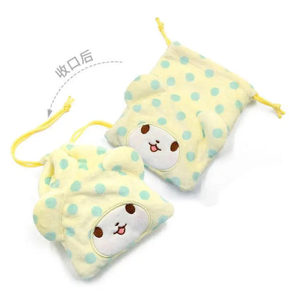 Sanrio Character Plush Drawstring bag