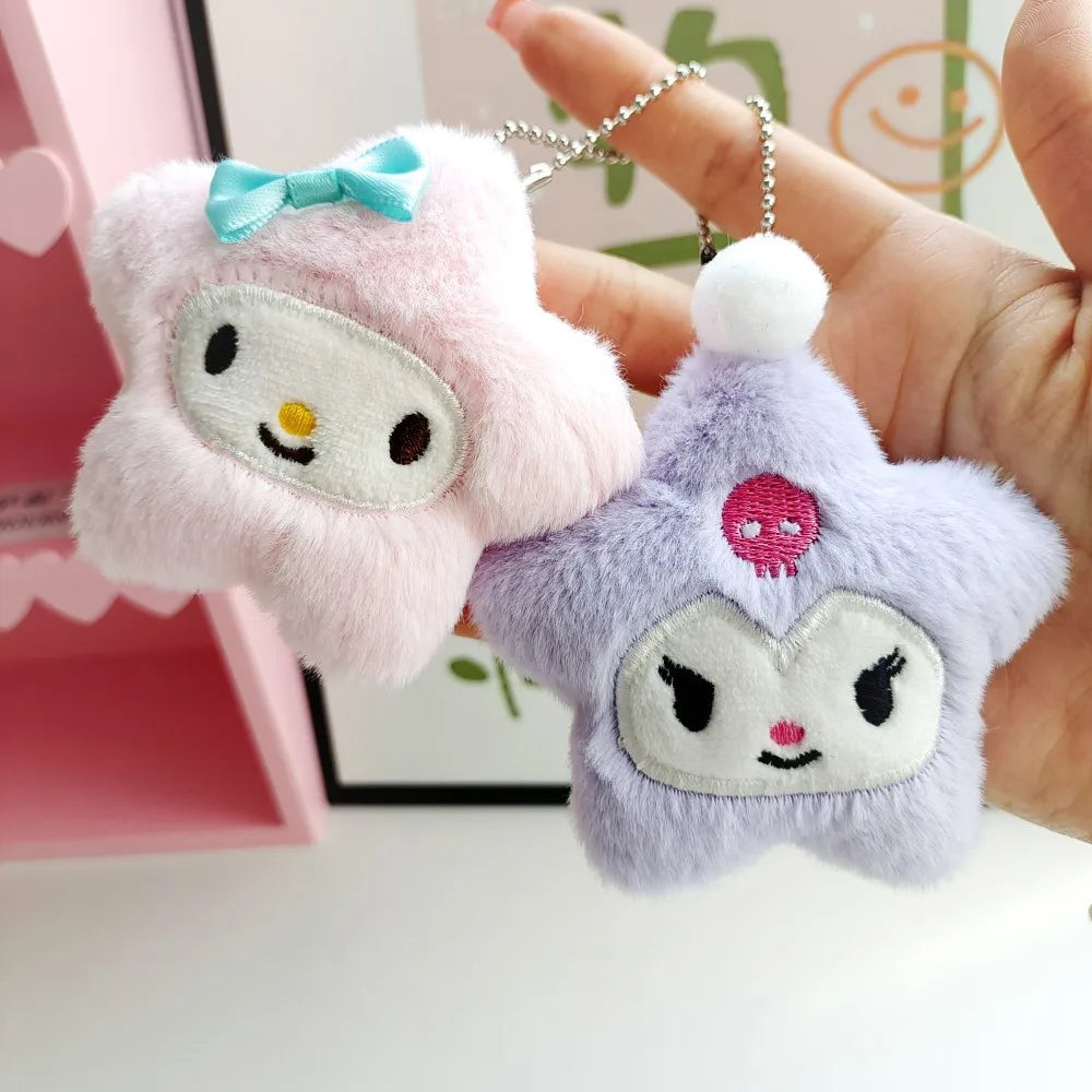 Sanrio Characters Star Keyring – Cute & Colorful