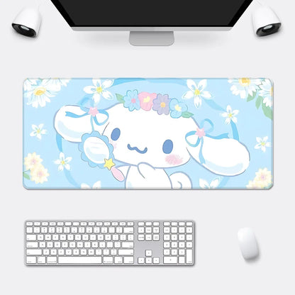 Sanrio Cinnamoroll Desk Mat – Bright and Cheerful Mousepad