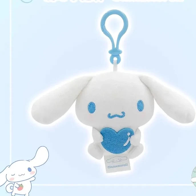 Sanrio Cinnamoroll Heart Series Plush Keyring