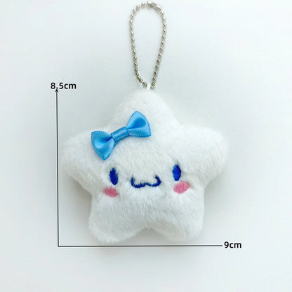 Sanrio Cinnamoroll Kawaii Star Keyring