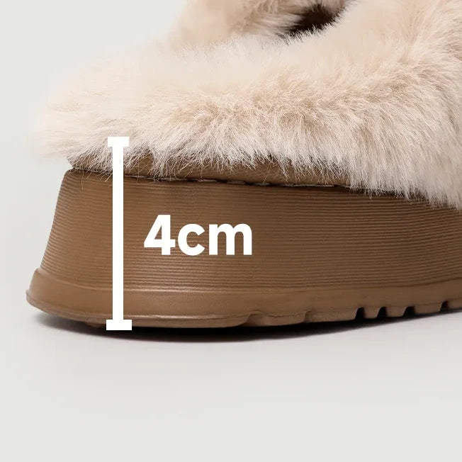 Sanrio Cozy Hello Kitty Home Slippers – Warm Autumn/Winter Shoes