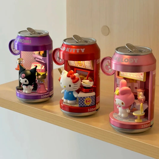 Sanrio Dessert Shop Soda Can Series | Mystery Light-Up Figure