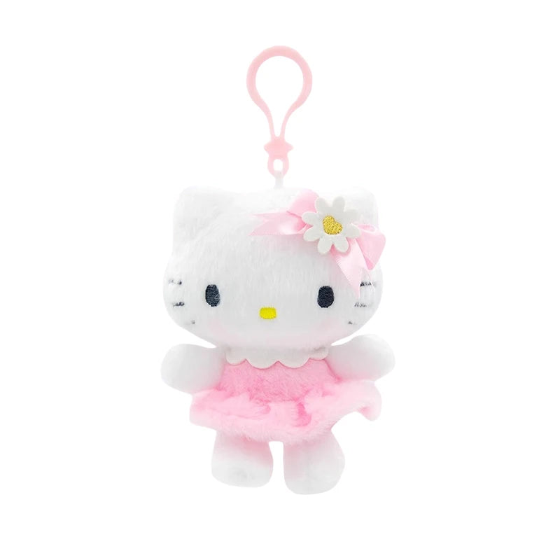 Sanrio Flower Collection Plush Keychain | Hello Kitty