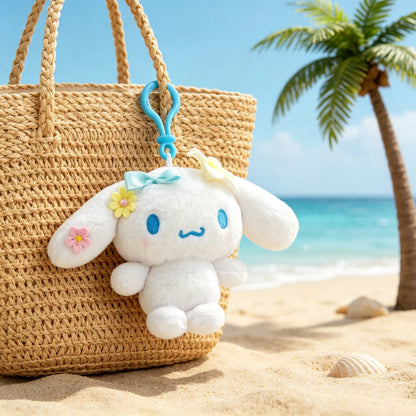 Sanrio Flower Series Cinnamoroll Keychain