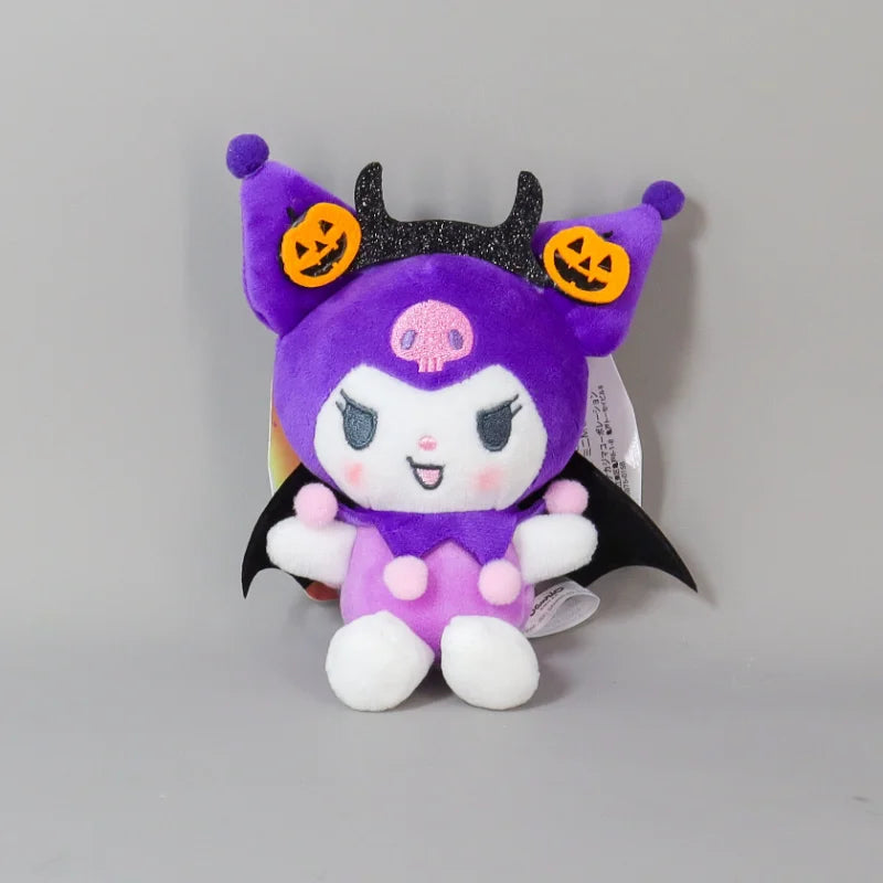 Sanrio Halloween Kuromi Plush Doll Keychain