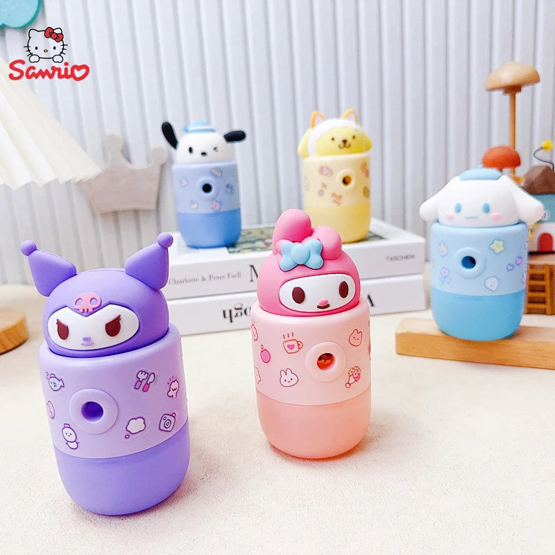Sanrio Hand-Crank Pencil Sharpener – Cute & Reliable!