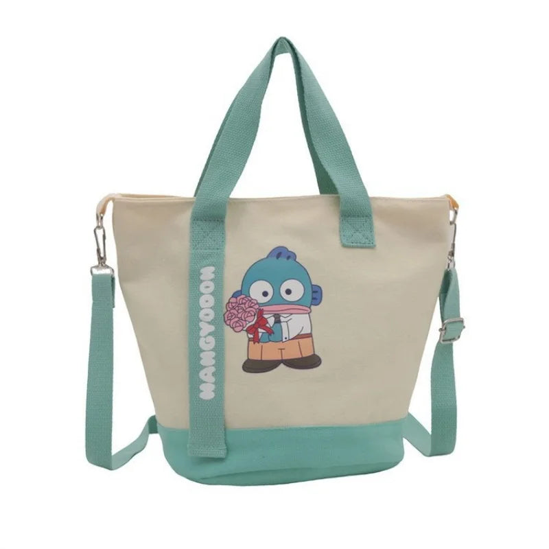 Sanrio Hangyodon Bucket Bag – Cute Kawaii Handbag for Kids & Fans
