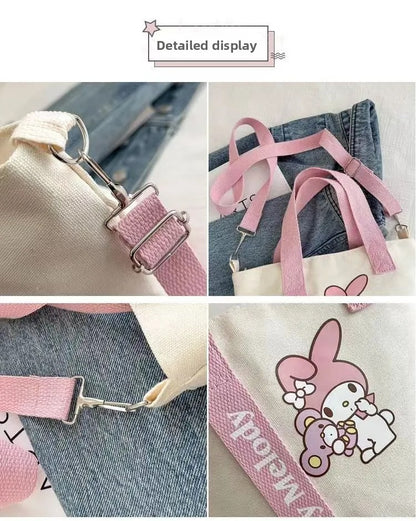 Sanrio Hangyodon Bucket Shoulder Bag – Practical & Adorable Design