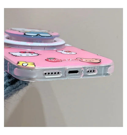 Sanrio Hello Kitty MagSafe Wireless Charging Phone Case | Magnetic Holder