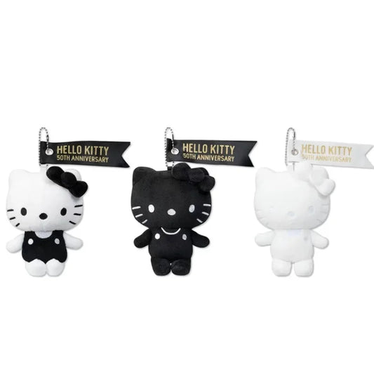 Sanrio Hello Kitty 50th Anniversary Plush Toy | Vibrant Multi-Colored Edition