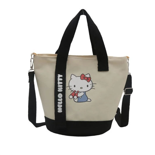 Sanrio Hello Kitty Bucket Bag – Cute Kawaii Handbag for Daily Use