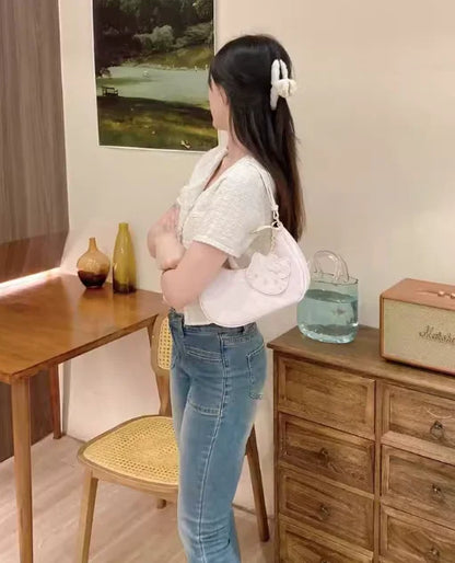 Sanrio Hello Kitty Casual Underarm Bag – Perfect Daily Shoulder Purse