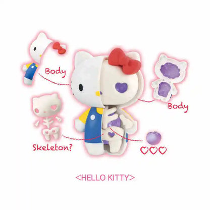 Sanrio Hello Kitty Half-Skeleton Cuties