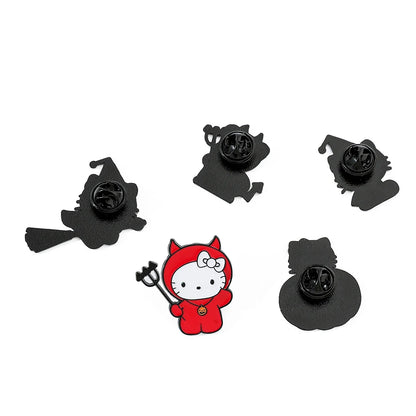 Sanrio Hello Kitty Halloween Brooches | 6-Piece Exclusive Set