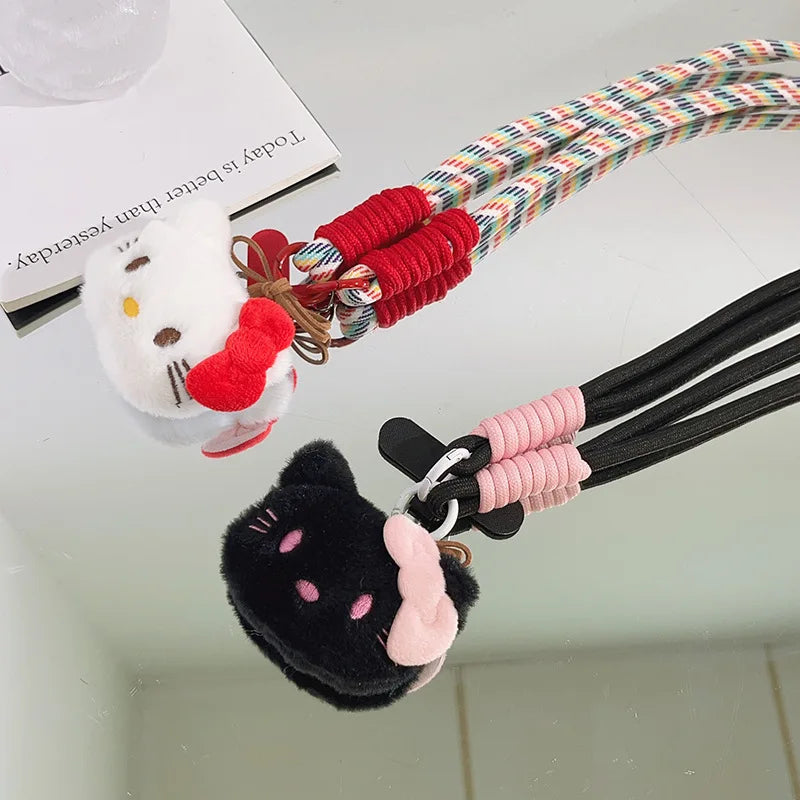 Sanrio Hello Kitty Kawaii Hanging Phone Lanyard, Neck Strap