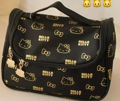 Sanrio Hello Kitty Large-Capacity Cosmetic Bag | Travel Pouch