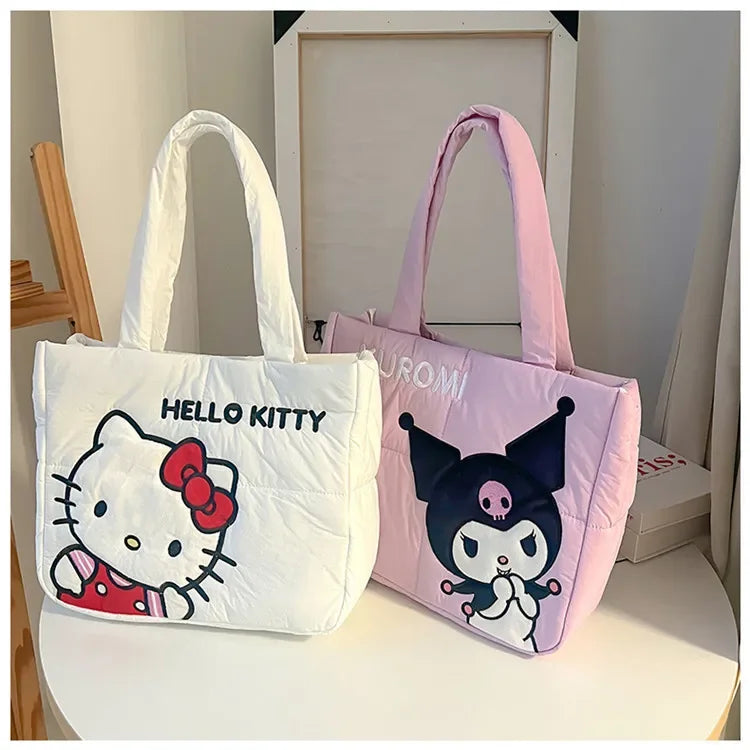 Sanrio Hello Kitty Large Capacity Shoulder Bag | Versatile Tote for All Occasions