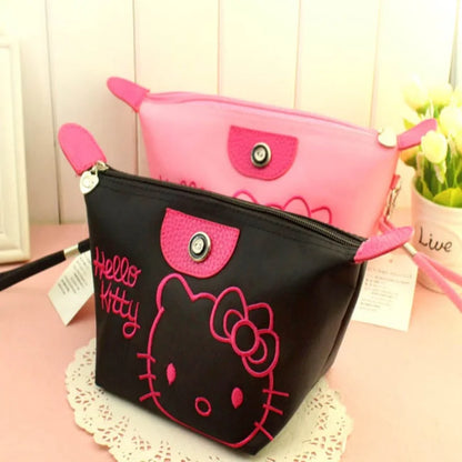Sanrio Hello Kitty Makeup Bag – Waterproof Travel Cosmetic Organizer