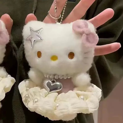 Sanrio Hello Kitty Pink Kawaii Doll Keychain