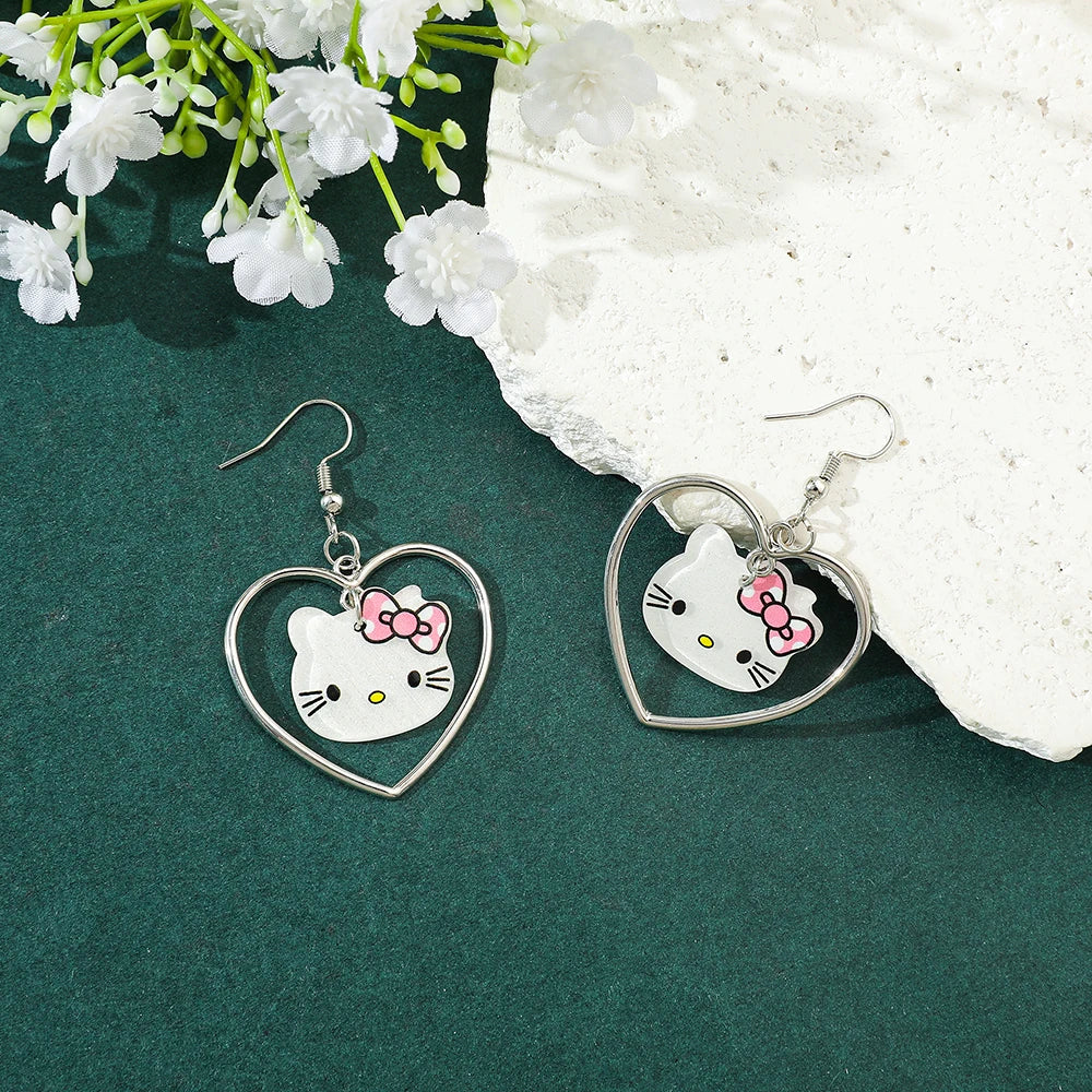 Sanrio Hello Kitty Sweet Heart Earrings