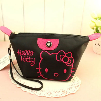Sanrio Hello Kitty Travel Makeup Bag – Waterproof Kawaii Pouch