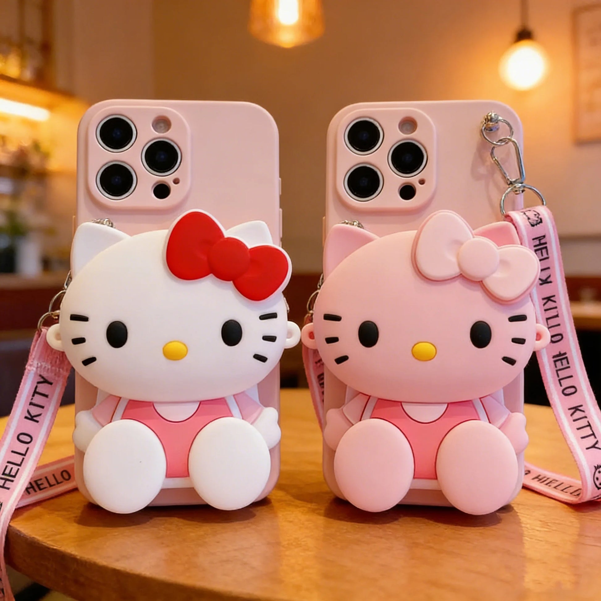 Sanrio Hello Kitty Wallet Phone Case with Strap