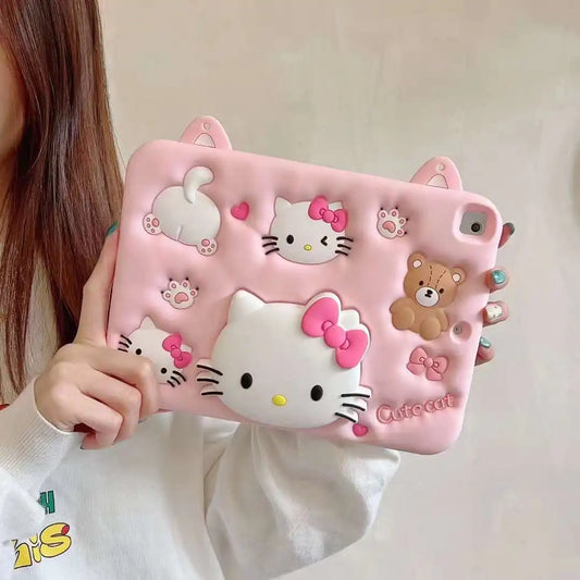 "Sanrio Hello Kitty iPad Case for iPad – Cute Pink Design
