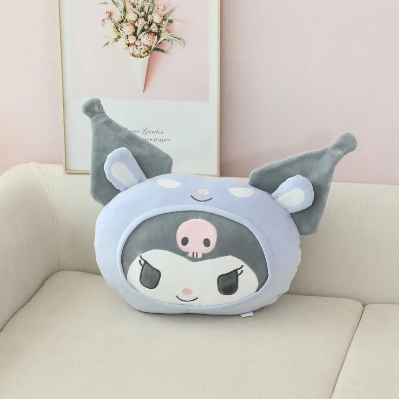 Sanrio Kuromi Character Soft Plush Pillow |