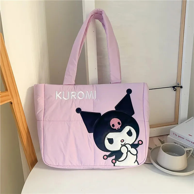 Sanrio Kuromi Large Capacity Shoulder Bag | Stylish Tote for Every Occasion