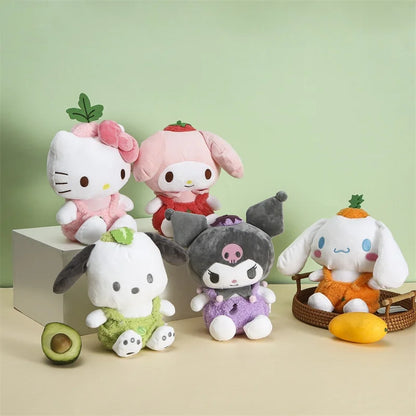 Sanrio Kuromi Plush Toy | 20cm Eggplant Look in Vegetable Collection