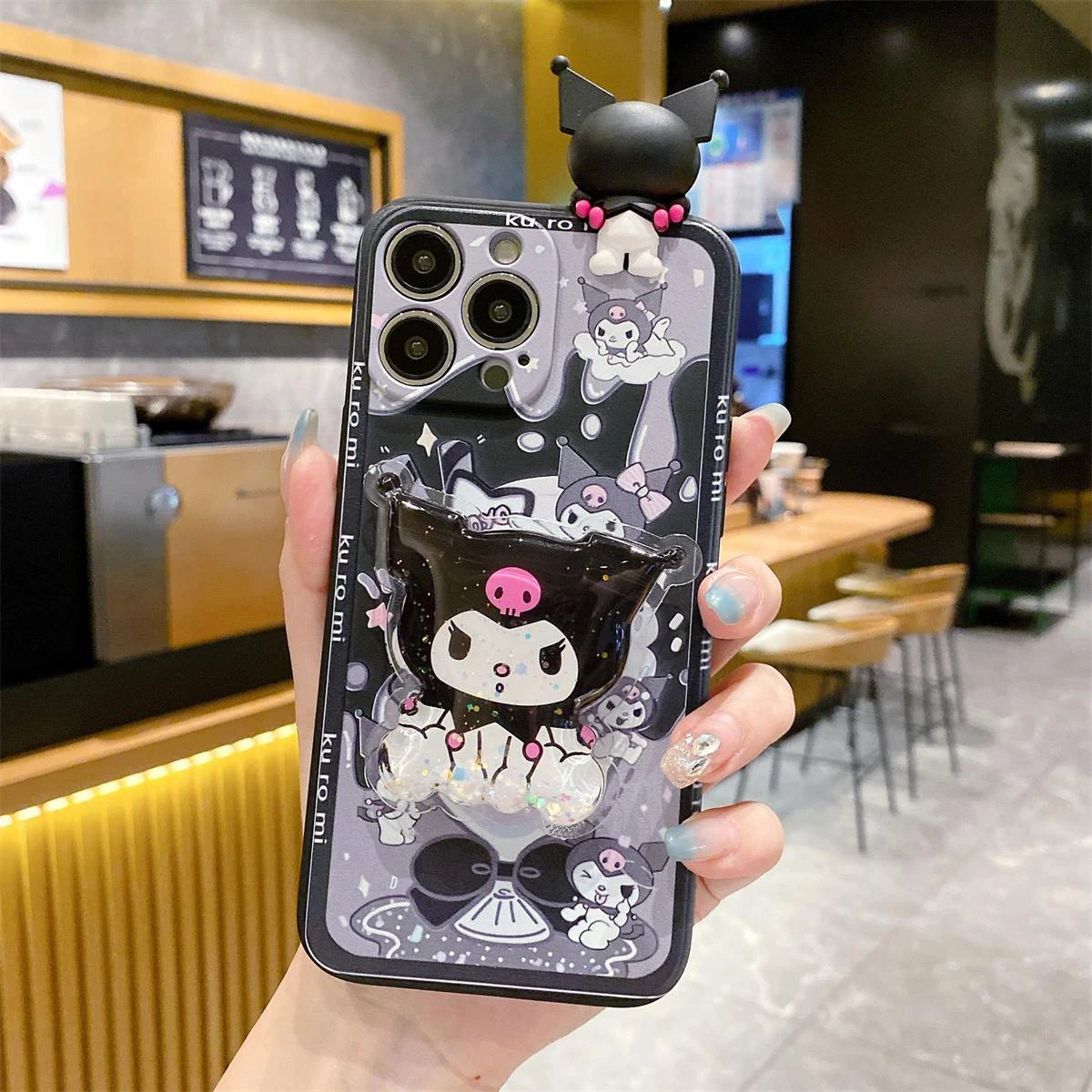 Sanrio Kuromi Silicone Phone Cover | Kawaii Protective Case