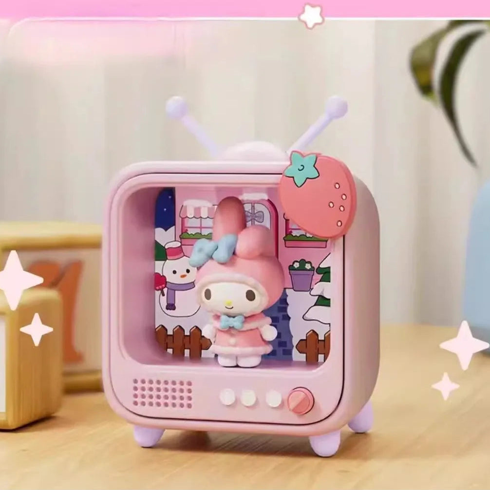 Sanrio Melody Kawaii TV Channel Night Light | Cute Room Decor