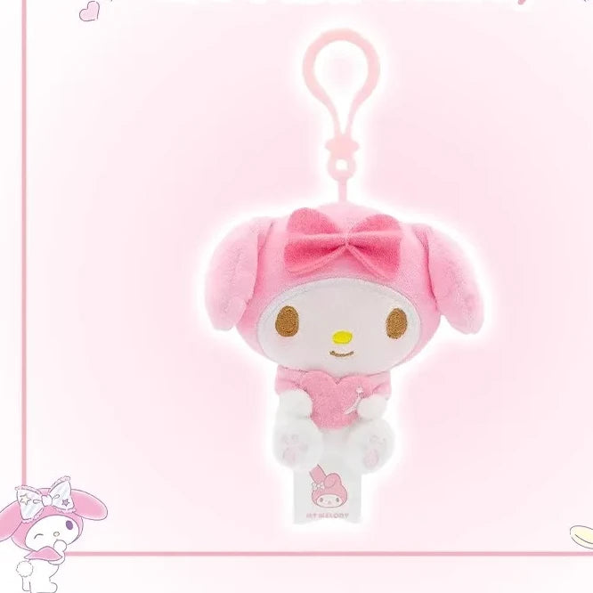 Sanrio My Melody Heart Series Plush Keyring