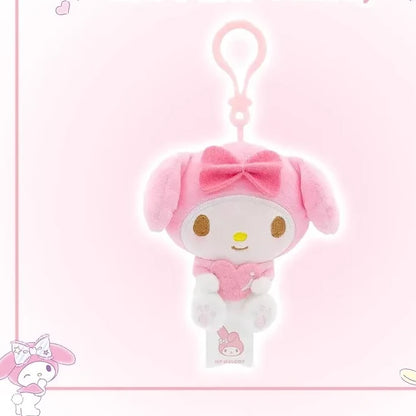 Sanrio My Melody Heart Series Plush Keyring