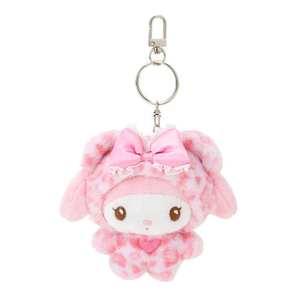 Sanrio My Melody Keychain in Leopard Print