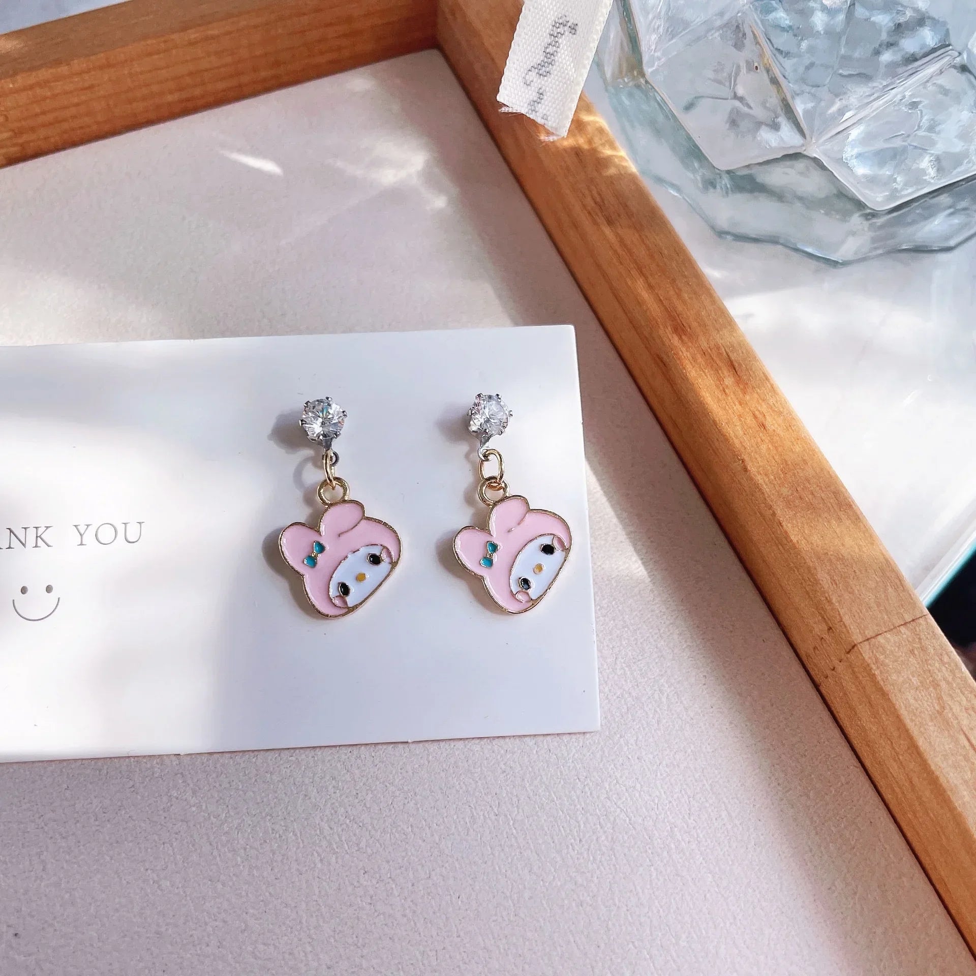 Sanrio My Melody Stud Earrings | Sweet and Adorable Design