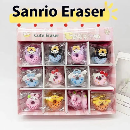 Sanrio Sweet Shop – 48 Donut Erasers of Pure Kawaii!