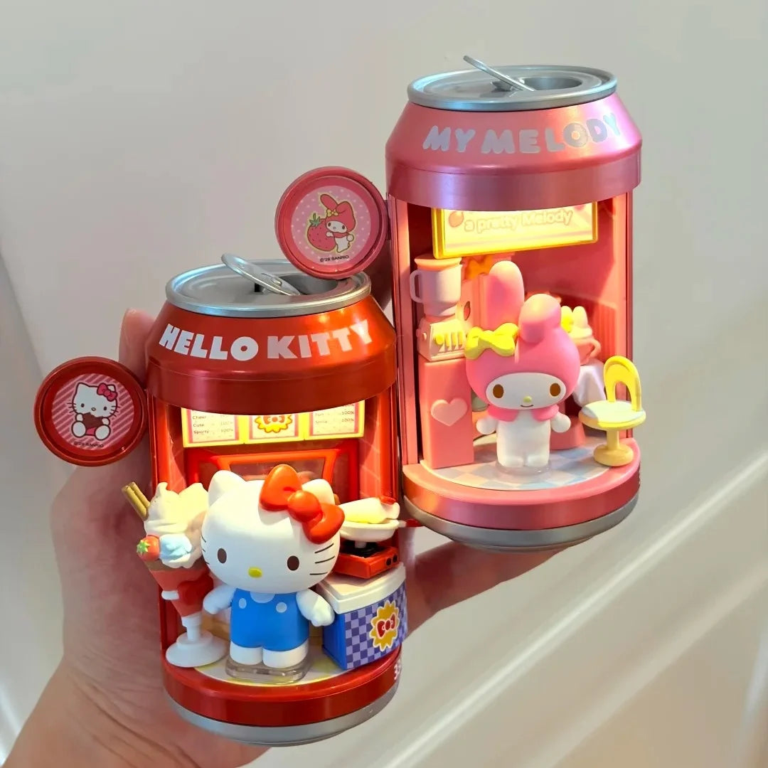 Sanrio Sweet Treats Soda Can Series | Blind Box Light-Up Decor