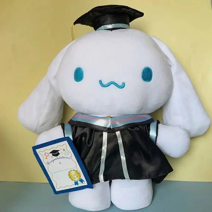 Sanrio Cinnamoroll Plush Toy in Graduation Cap and Gown