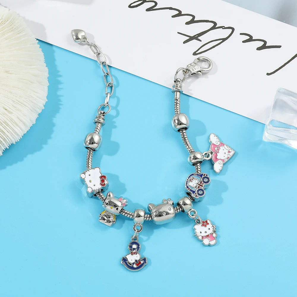 Sanrio Hello Kitty Charms Adjustable Bracelet