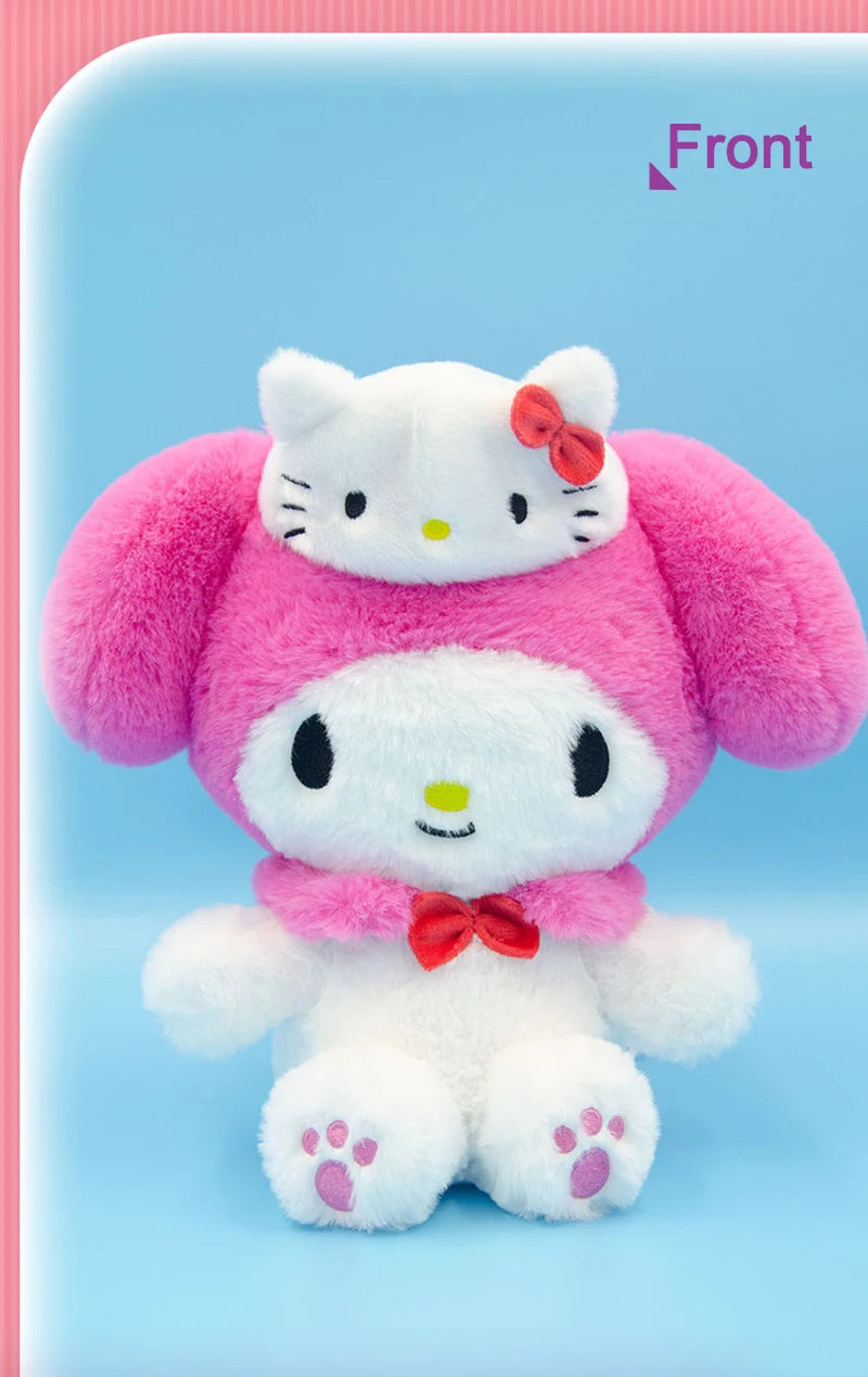 Sanrio My Melody Plush Doll | Hello Kitty Hat Style | 50th Anniversary Edition 13cm /22cm