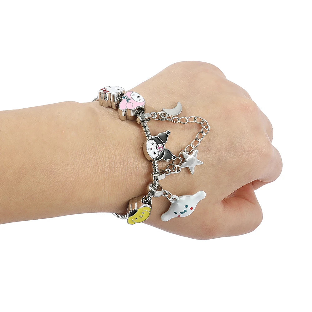 Sanrio Kuromi Pendant Bracelet